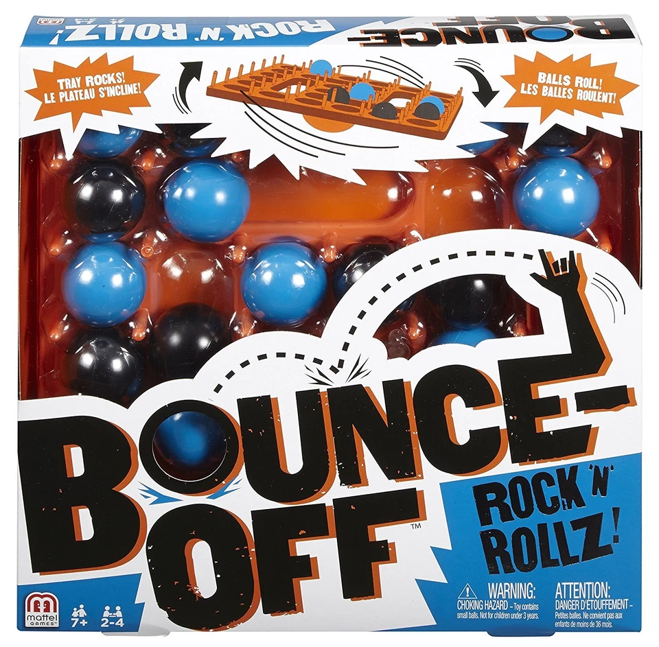 Bounce-off DNG25 Jumpong Rock N Rollz Mattel Game Postage