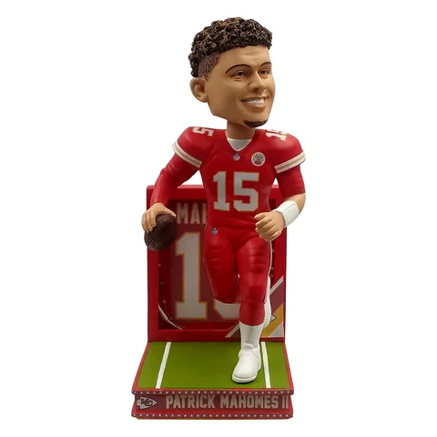 Patrick Mahomes Kansas City Chiefs Light Up  Back Plate Bobblehead NFL Football Cover