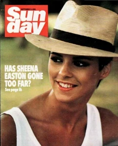 SUNDAY Sheena Easton Daley Thompson Niki Lauda Morgan Fairchild Santa Claus - Picture 1 of 1