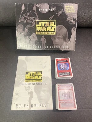 Vintage 1995 Parker Brothers Premiere Star Wars Customizable Card Game - Image 1 of 4