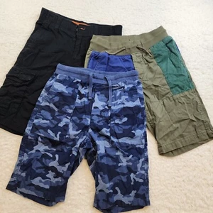 3 pc LOT Boys Cargo Shorts XL Regular Casual Everyday Summer Camo Retro - Picture 1 of 8