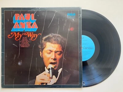 Paul Anka - My Way 33RPM 12” LP Vinyl 1974 Vintage RCA Records - Image 1 of 4