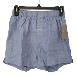J. Crew Patterned Boxer Shorts Mens XS Cotton Blue NWT BW438 - Picture 1 of 5