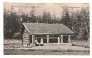 c1910 PC: Aamlisteun from Valle in Saetersdalen - Norwegian Folk Museum - Norway - Picture 1 of 2
