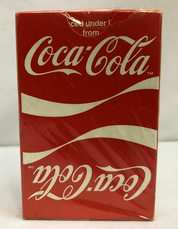 Cards Coca-Cola Coke Logo Bridge Playing Cards  - Image 1 of 1