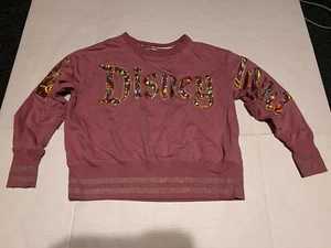 Disneyland Sweatshirt rosa & gold schillernd Größe S? - Bild 1 von 8