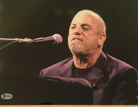 Billy Joel signed autographed 11x14 Photo Piano Man Beckett Authenticated COA Cover