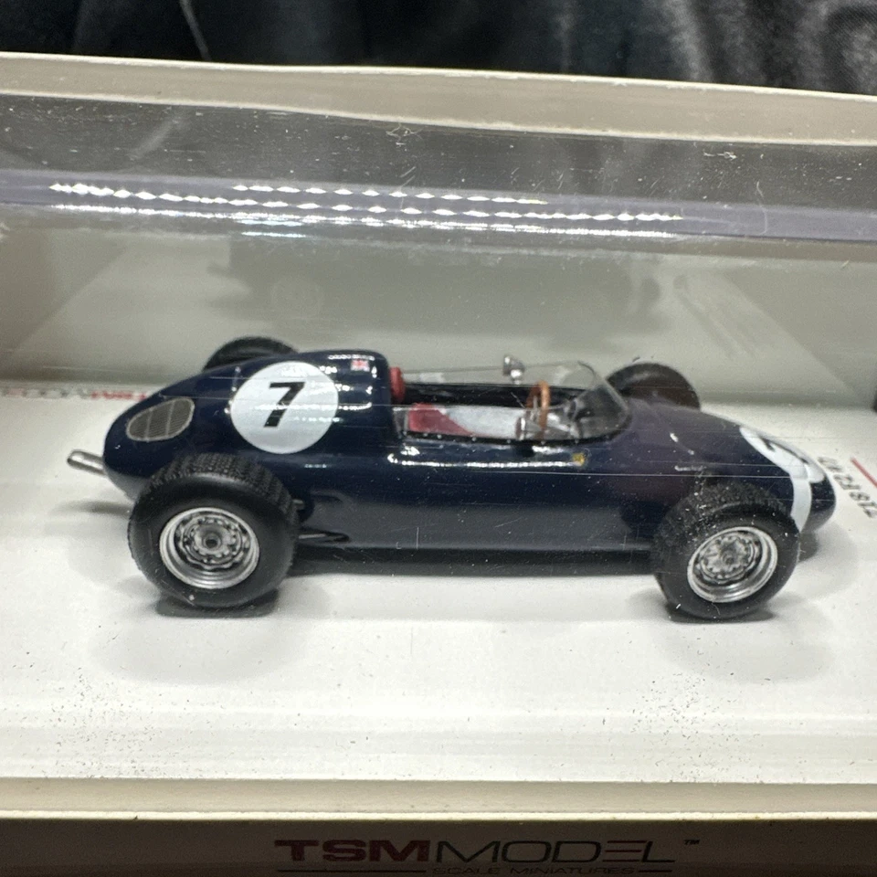 1/43 TRUESCALE TSM124355 PORSCHE 718 F2 1960 #2 STIRLING MOSS USA Boxed - Image 1 of 4