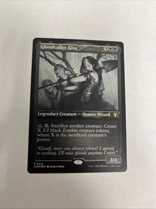 Ghoulcaller Visa Foil Etched Commander Masters MTG - Picture 1 of 10