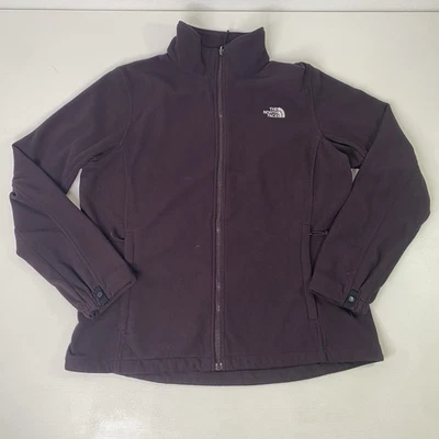 Suéter North Face Púrpura Polar Cremallera Mujer Talla XL Cuello Abrigo de Invierno Foto 1 de 4