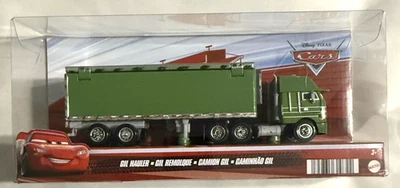 Disney Pixar Cars  GIL HAULER  ~ Peterbilt Cab ~ Green ~ NIP - Image 1 of 2