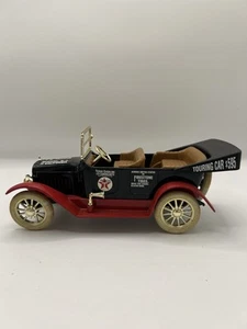 Texaco 1917 Maxwell Touring Car ERTL Die Cast Coin Bank Key Collector Series #14 - Foto 1 di 14