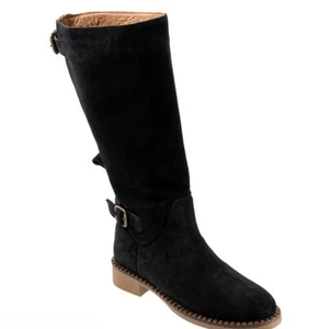 BOTAS DE INGENIERÍA FREE PEOPLE IZZY GAMUZA NEGRA 10 - Imagen 1 de 6