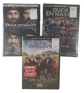 Duck Dynasty Season's 1, 2 vol. 1 & 4 - New Sealed DVD's - A&E Real Life Drama - Bild 1 von 7
