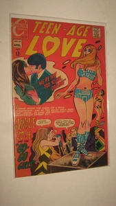 VINTAGE CHARLTON 12 CENT COMIC 1969 TEEN AGE LOVE ISSUE #63 - Bild 1 von 1