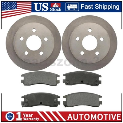 Тормозная колодка заднего тормоза ротора 3 шт для Pontiac Grand Prix 3,1 л 1997 - 2003 - Изображение 1 из 4