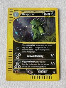 Pokémon Karte Despotar Aquapolis Rare Holo H28/H32 Top Zustand! - Bild 1 von 12