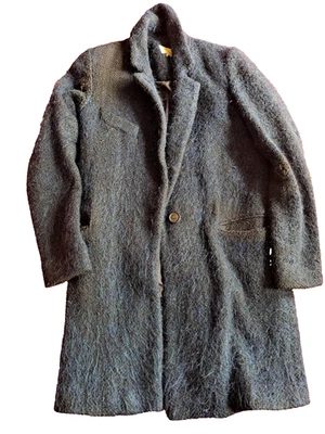 Isabel Marant Etoile Coat Size UK 8 EU 36 Wool Alpaca  Tweed Overcoat - Image 1 of 4