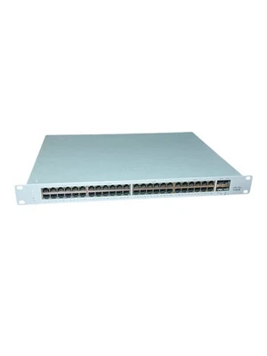 Cisco Meraki MS120-48LP-HW 48-Port Gigabit PoE Switch w/ 4x SFP – Tested UNCLAIM - Image 1 of 3