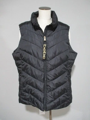 B1 bebe PLUS 1X Chaleco acolchado poliéster negro BOLSILLOS Foto 1 de 4