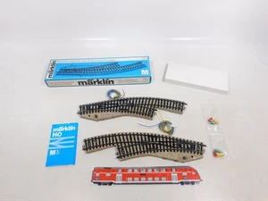 Märklin H0 AC 5140 E-Curve Switch Pair Very Good Box #ED790-1 - Picture 1 of 3