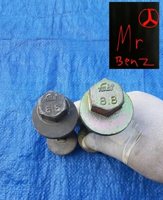 MERCEDES BENZ 73-80  W116 450SEL 280SE OEM FRONT CONTROL ARM BOLTS SET OF 2 — 第 1/3 张图片