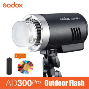 Godox AD300Pro Outdoor Flash Light 300W TTL 2.4G 1/8000 HSS for Canon Nikon Sony - Picture 1 of 7