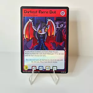 Neopets TCG Darkest Faerie Doll 4/150 Ultra Rare Holo The Darkest Faerie 2005 - Picture 1 of 5