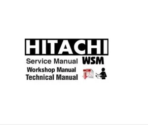 Complete Service Repair Manual for Hitachi EX33Mu EX58Mu Excavator - Picture 1 of 1