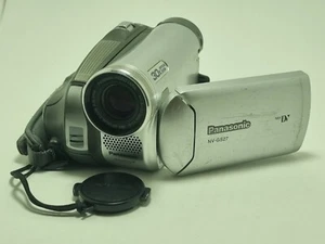 Panasonic NV-GS27 Camcorder Video Camera Grey Silver Mini DV Untested AS IS - Zdjęcie 1 z 12