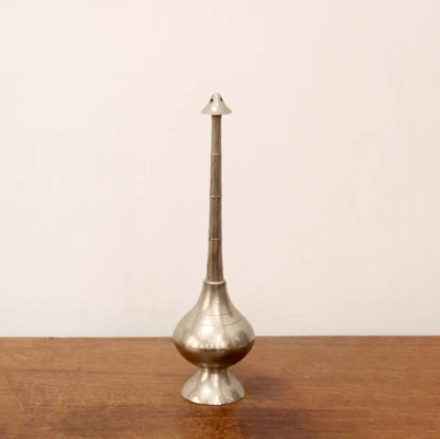 Aspersor de agua bendita antiguo Gulab Pash decoración vintage reliquias coleccionables raras Foto 1 de 4