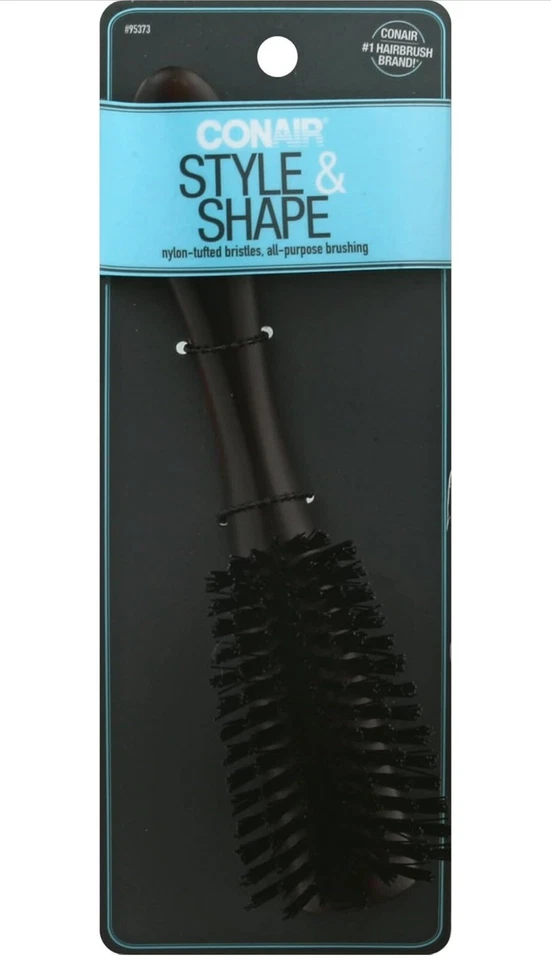 Conair Style & Shape Nylon-Tufted Bristles, All-Purpose Brushing Brown - Image 1 of 1