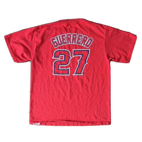 Majestic Angels Vladimir Guerrero No. 27 t-shirt - SIZE XL Cover