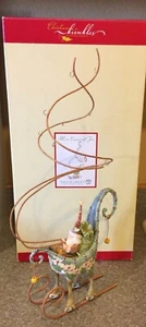 Department 56 Krinkles Patience Brewster "Mini Ornament Tree" Santa w/Box - Picture 1 of 5