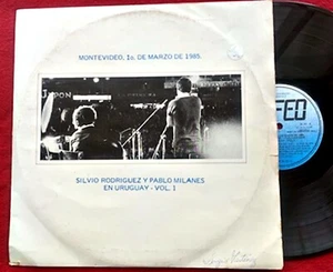 SILVIO RODRIGUEZ / PABLO MILANES - MONTEVIDEO 1o. MARZO 1985 VOL.1 - URUGUAY - Imagen 1 de 5