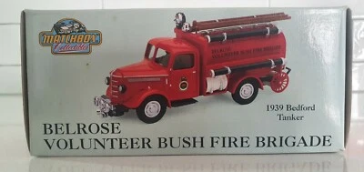Matchbox Limited Edition 1939 Bedford Rural Fire Tanker Belrose Fire Brigade NSW - Image 1 of 4