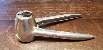 Rare Vintage Farberware Aluminum Nutcracker Sheller Plier Nut Cracker Lid Opener - Image 1 of 4