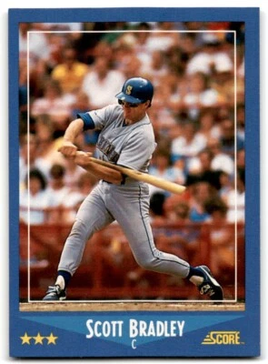 1988 Score Scott Bradley Seattle Mariners #151 - Image 1 of 2