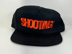 Shooting Times Black One Size Fits Most Snap Back Trucker Hat Kudzu 100% Cotton - Picture 1 of 11