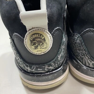 Nike Jordan "Spizike" Spike Lee 40 acres negro Oreo para hombre talla: 8,5 # 315371-004 Foto 1 de 4