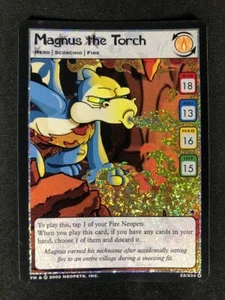 Neopets TCG Magnus the Torch 22/234 Base Set Hero Holo Foil Rare - Picture 1 of 2