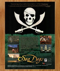 Bethesda Sea Dogs Pirates - Video Game Print Ad / Poster Promo Art 2000 - Bild 1 von 3