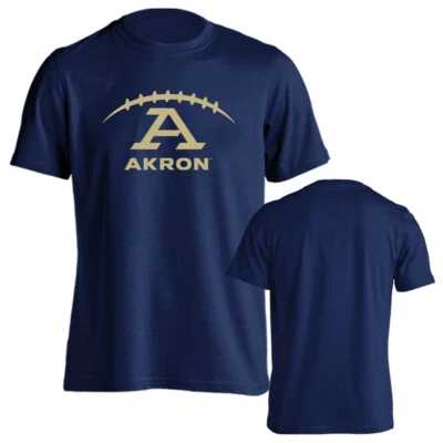 University of Akron Zips Football Laces Out Akron Zips Logo Short Sleeve Tee - Image 1 of 4
