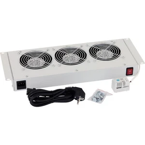 Triton RAC-CH-X26-X1 19" Belüftungseinheit, 3 Lüfter, grau RAL 7035 Rackmound - Bild 1 von 1