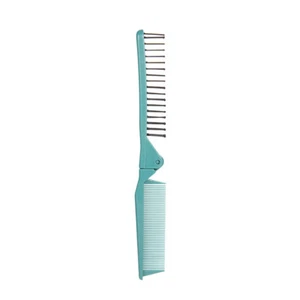 Portable Folding Pocket Hair Brush Anti Static Mini Hair Comb Travel Comb ☽ - Picture 1 of 20