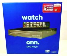Onn. Dvd Player with Hdmi Cable and Remote Control - Brand New
