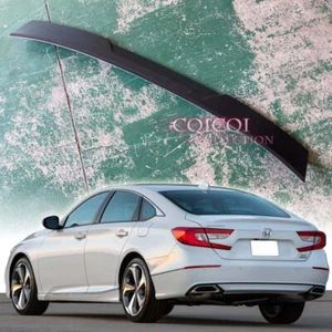 Unpainted V type roof spoiler for Honda 2018-2020 ACCORD 10th generation Sedan ◎ - Picture 1 of 3