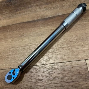 \Micrometer Dial 3/8" Drive Torque Wrench Adjustable 5-80 Ft. lbs. 14" Long - Picture 1 of 9
