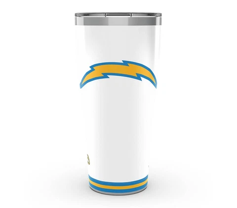 LOS ANGELES CHARGERS, 30oz STAINLESS STEEL TUMBLER FROM TERVIS WITH LID INCLUDED Cover