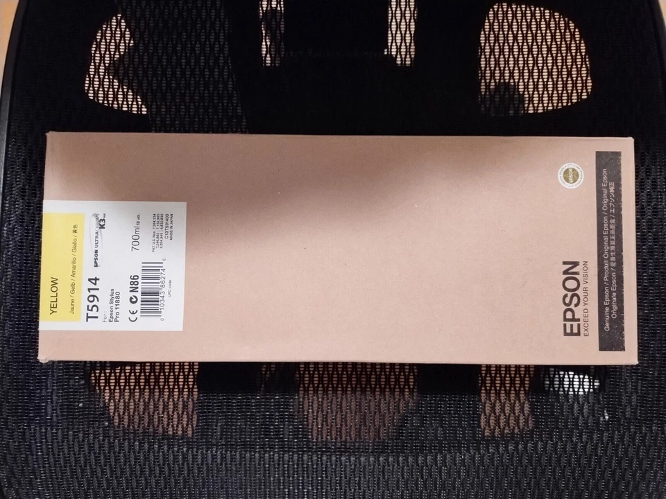 2013 Genuine Epson T5914 Yellow Ink Stylus Pro 11880 700ml New Sealed - Image 1 of 1